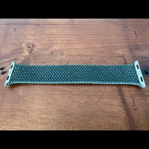 Apple Watch Genuine Braided Solo Loop Band- Inverness Green- 40mm Size 4.